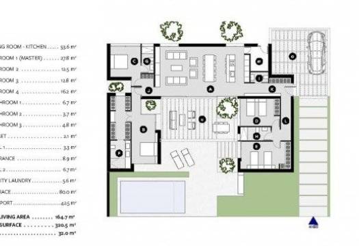 Obra Nueva - Villa / Chalet - BAÑOS Y MENDIGO - Altaona Golf