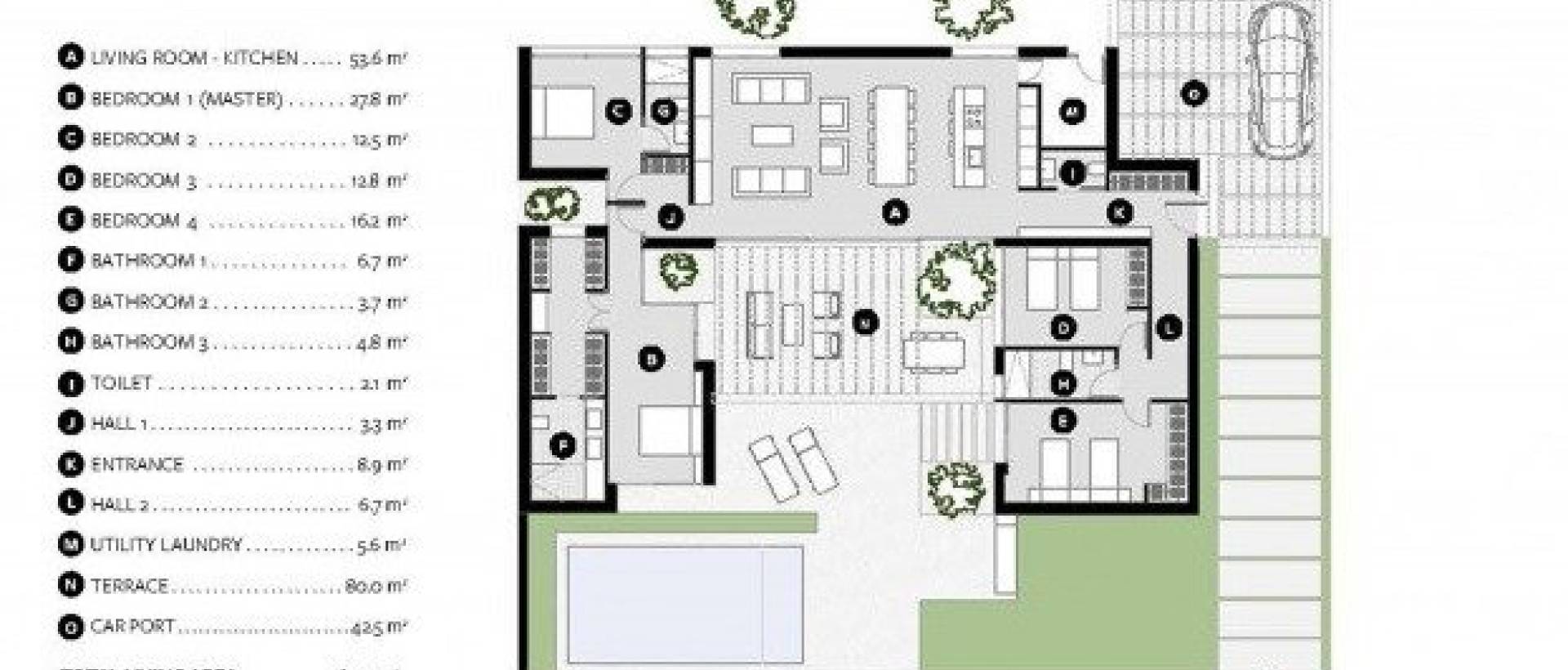 Obra Nueva - Villa / Chalet - BAÑOS Y MENDIGO - Altaona Golf