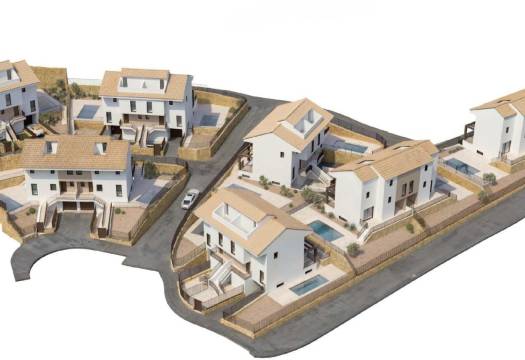 Obra Nueva - Semidetached - La Nucia - Don Mar