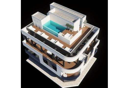 Obra Nueva - Ground floor apartment - Torrevieja - Centro