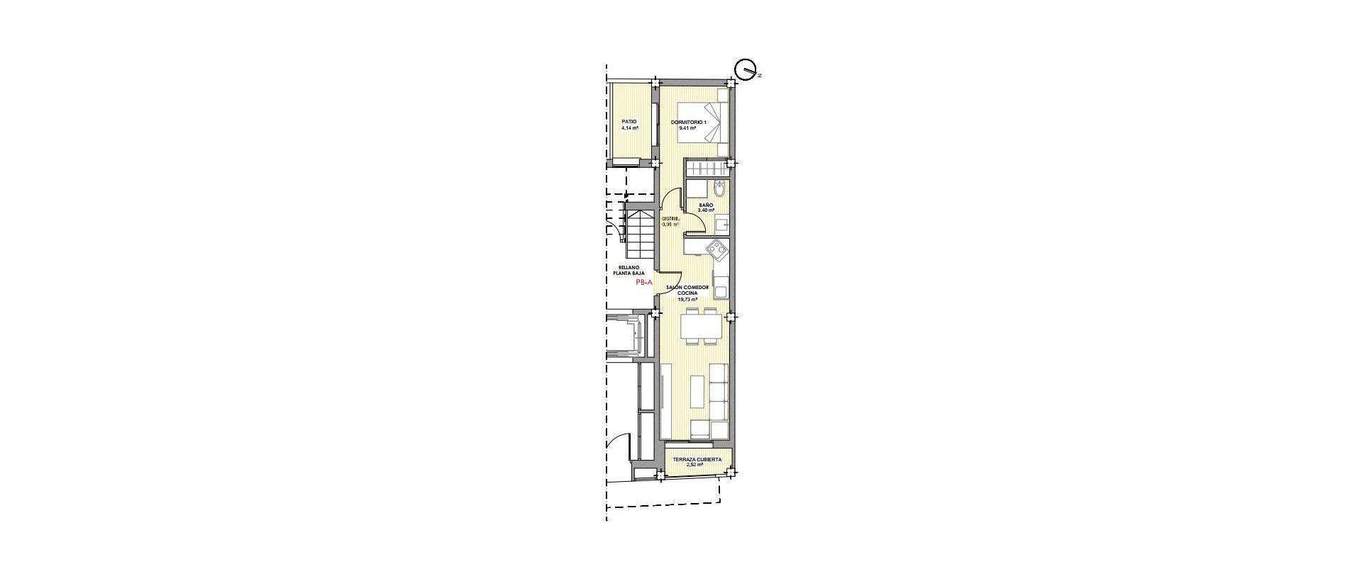Obra Nueva - Ground floor apartment - Torrevieja - Centro