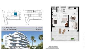 New - Ground floor apartment - Pilar de la Horadada - Mil Palmeras