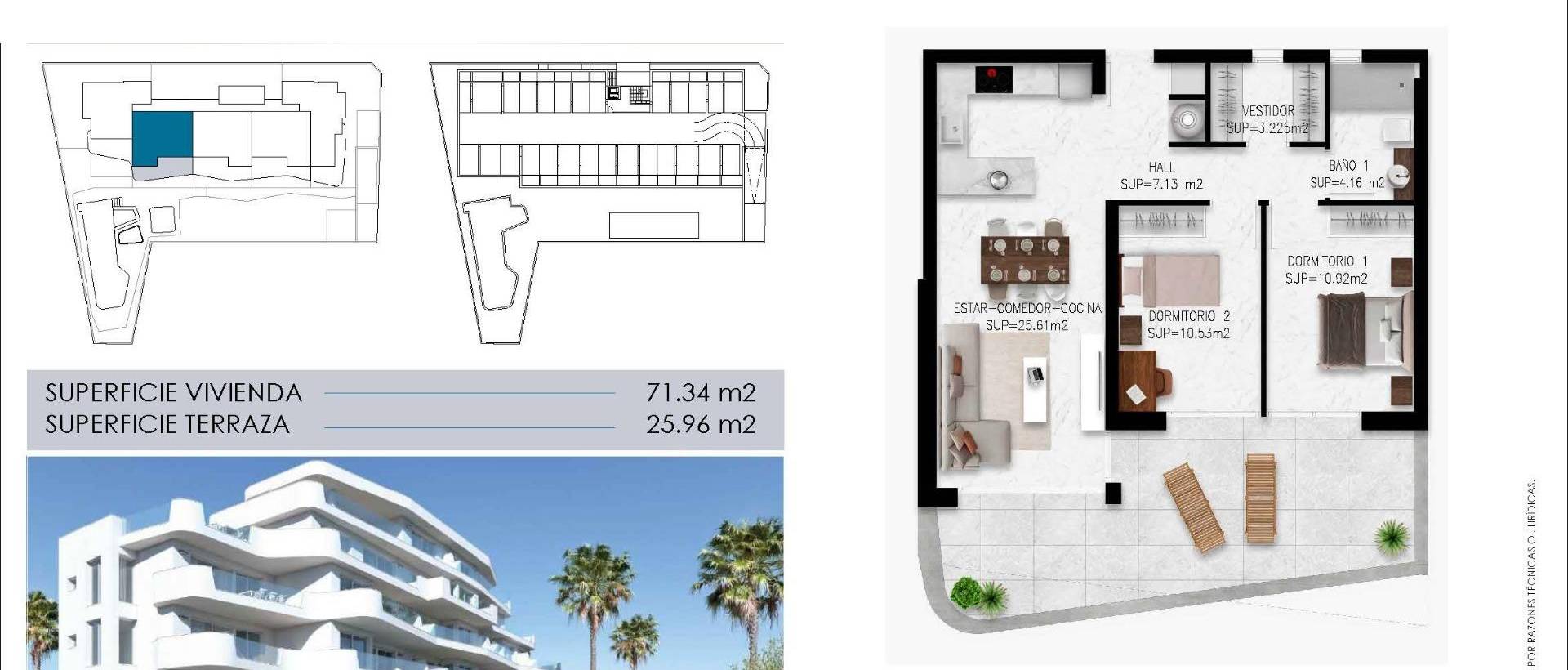 Obra Nueva - Apartmento - Pilar de la Horadada - Mil Palmeras