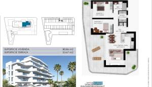 Obra Nueva - Apartmento - Pilar de la Horadada - Mil Palmeras