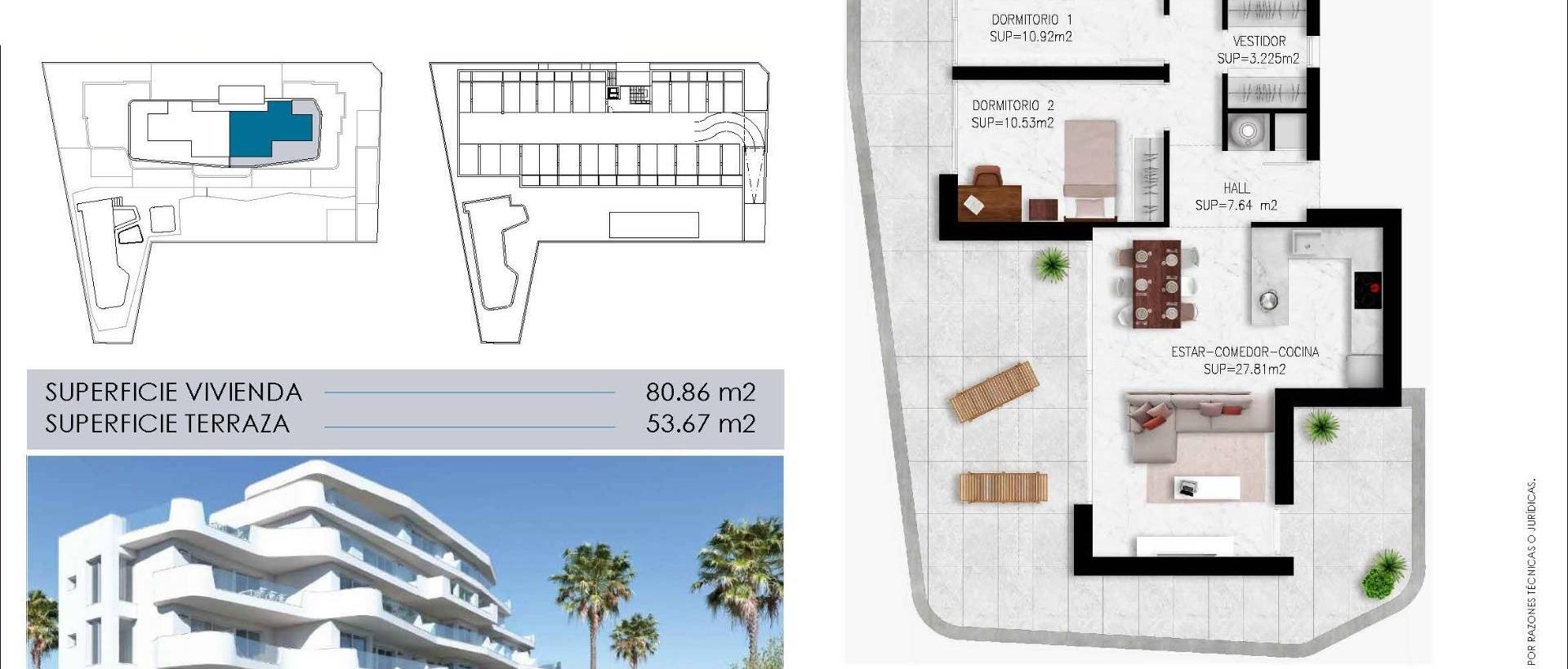 Obra Nueva - Apartmento - Pilar de la Horadada - Mil Palmeras