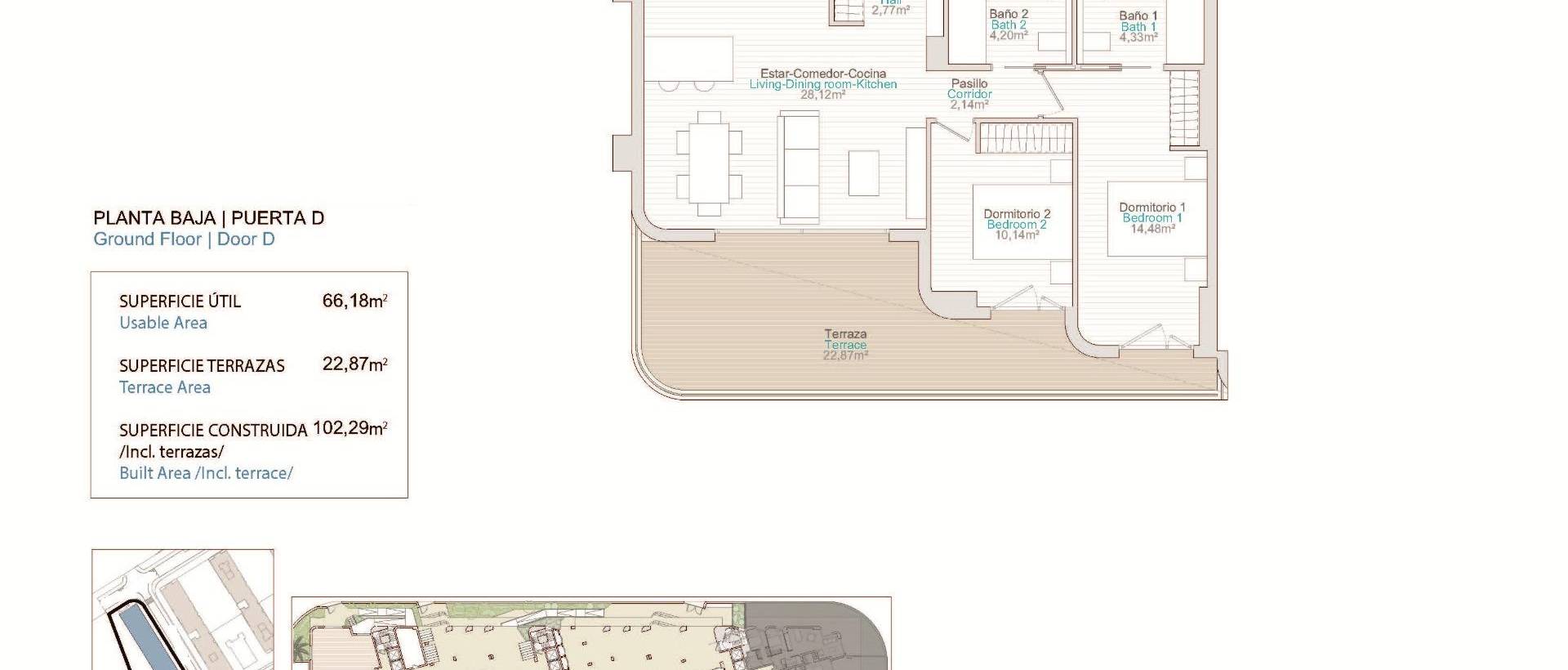 Obra Nueva - Ground floor apartment - Villajoyosa - La Tellerola