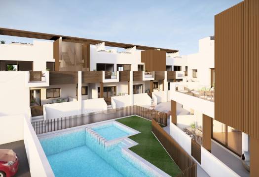 Top Floor Bungalow - Obra Nueva - Pilar de la Horadada - pueblo
