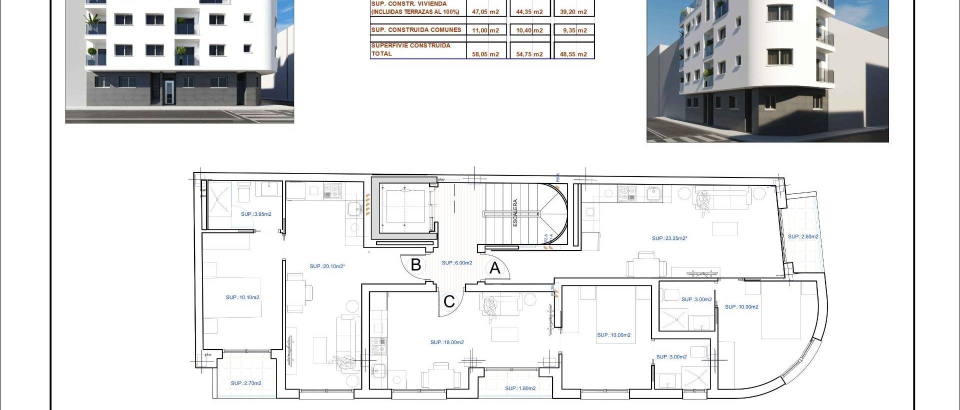 Obra Nueva - Apartmento - Torrevieja - Centro