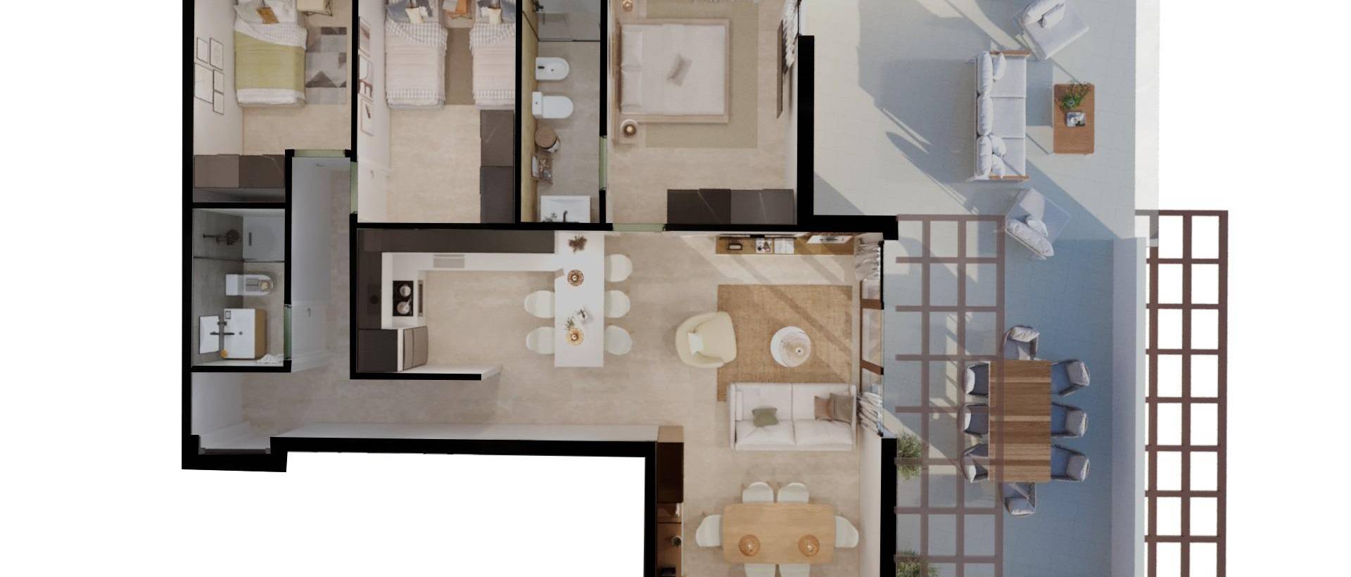 New - Apartment - Vera - Vera playa