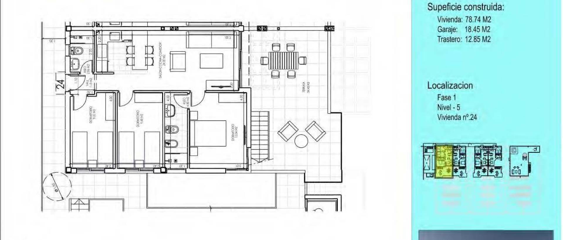 Obra Nueva - Apartmento - Vera - Vera playa