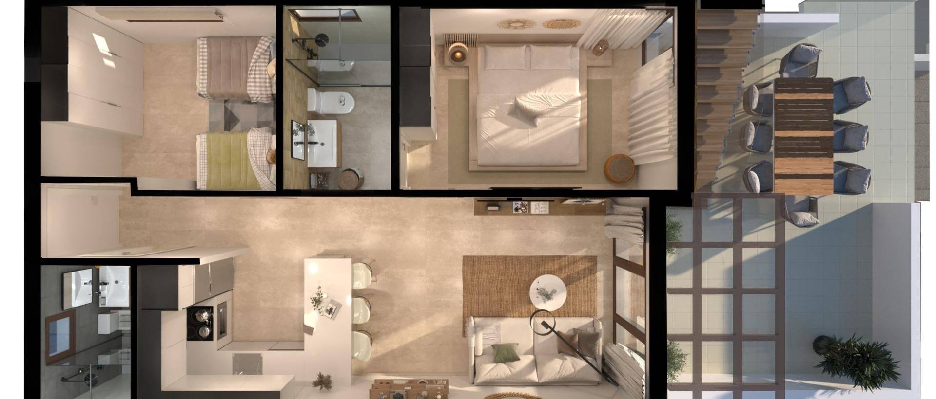 New - Apartment - Vera - Vera playa