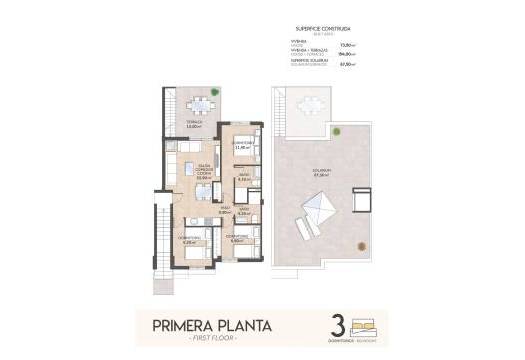 Obra Nueva - Apartmento - San Miguel de Salinas - La Cañada