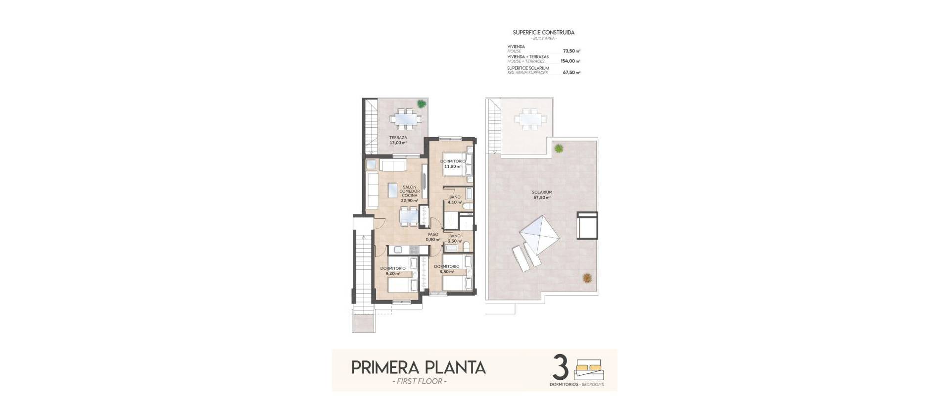 Obra Nueva - Apartmento - San Miguel de Salinas - La Cañada