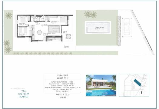 Obra Nueva - Villa / Chalet - Vera - Pueblo Salinas