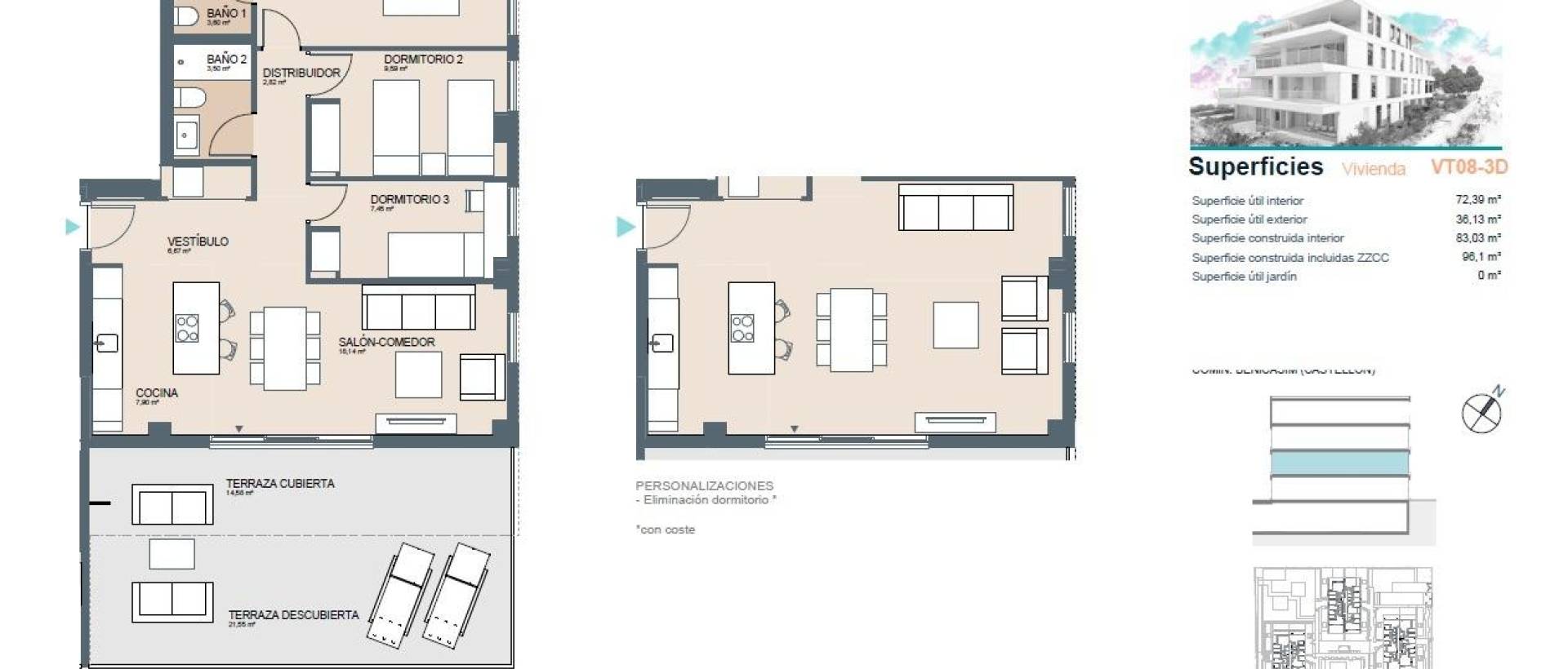 Obra Nueva - Apartmento - Benicassim - Almadraba