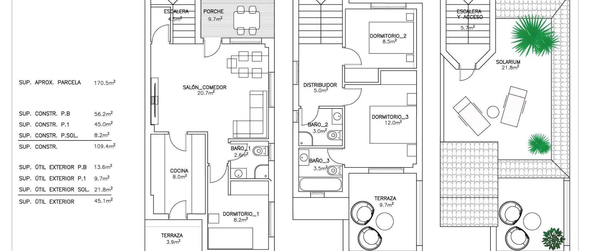 Obra Nueva - Villa / Chalet - San Fulgencio - El Oasis