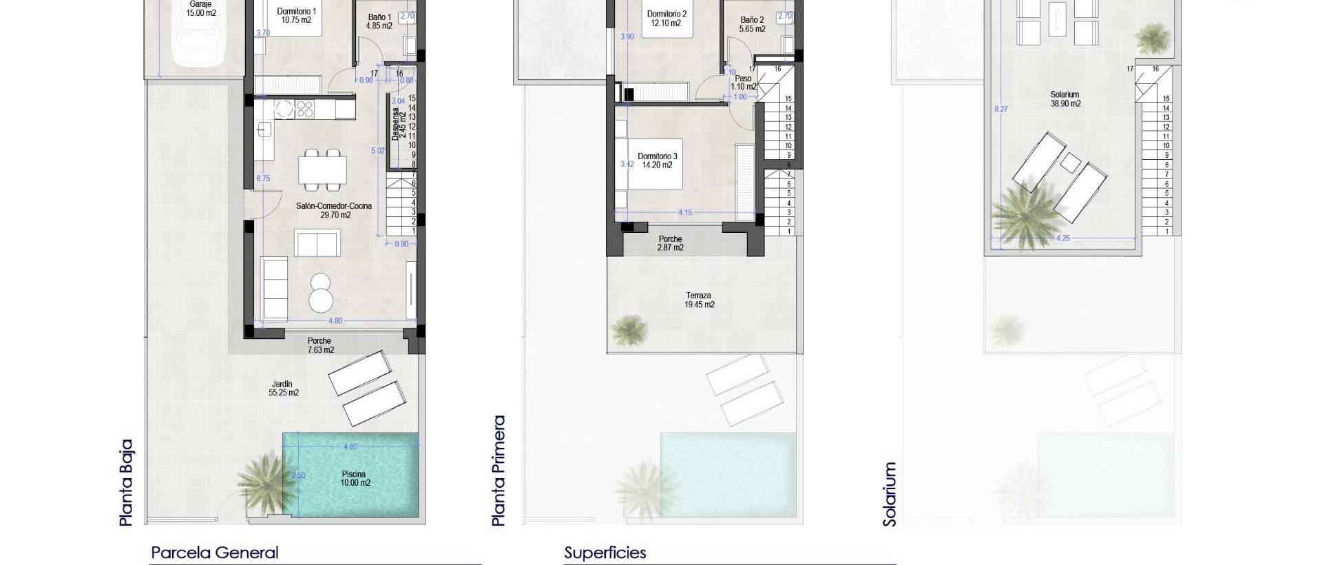 Obra Nueva - Villa / Chalet - San Pedro del Pinatar - Polideportivo