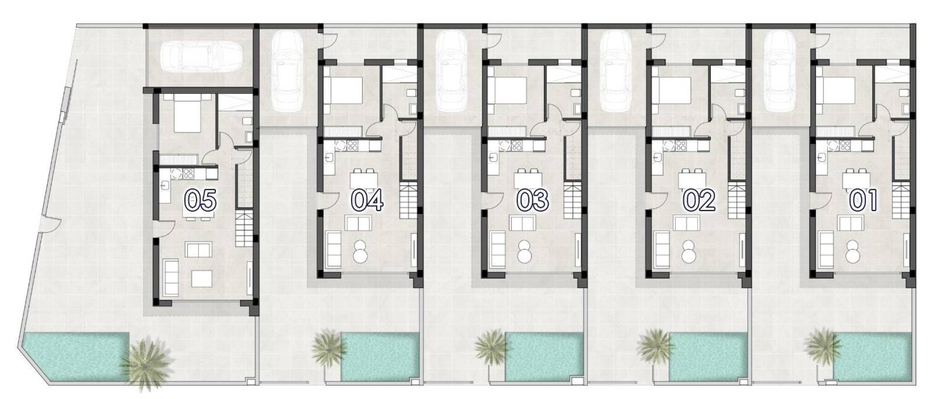 Obra Nueva - Villa / Chalet - San Pedro del Pinatar - Polideportivo