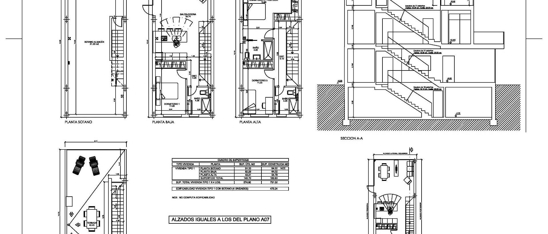 Obra Nueva - Villa / Chalet - Puerto de mazarron - El Alamillo