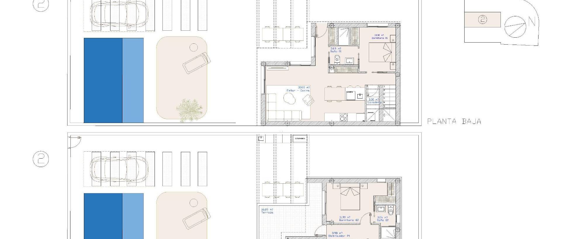 Obra Nueva - Villa / Chalet - San Pedro del Pinatar - Centro