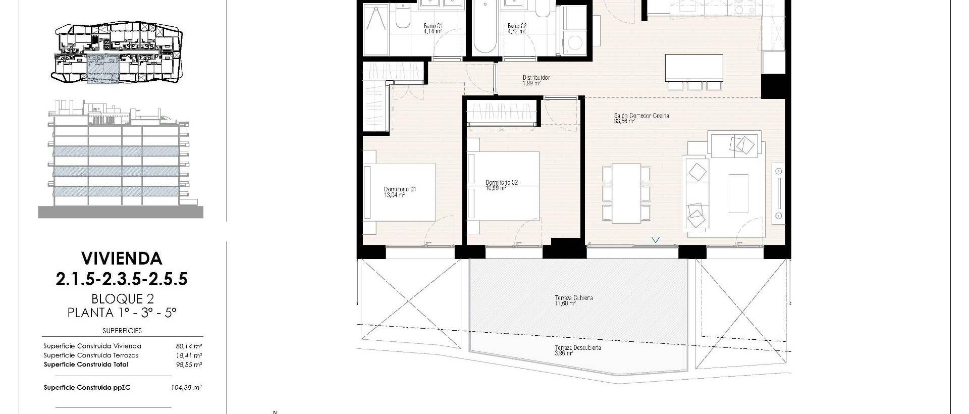 New - Apartment - Villajoyosa - Playa del Torres