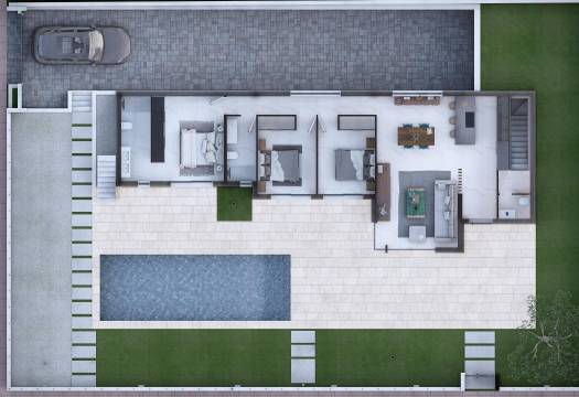 Obra Nueva - Villa / Chalet - Ciudad Quesada - Dona Pepa