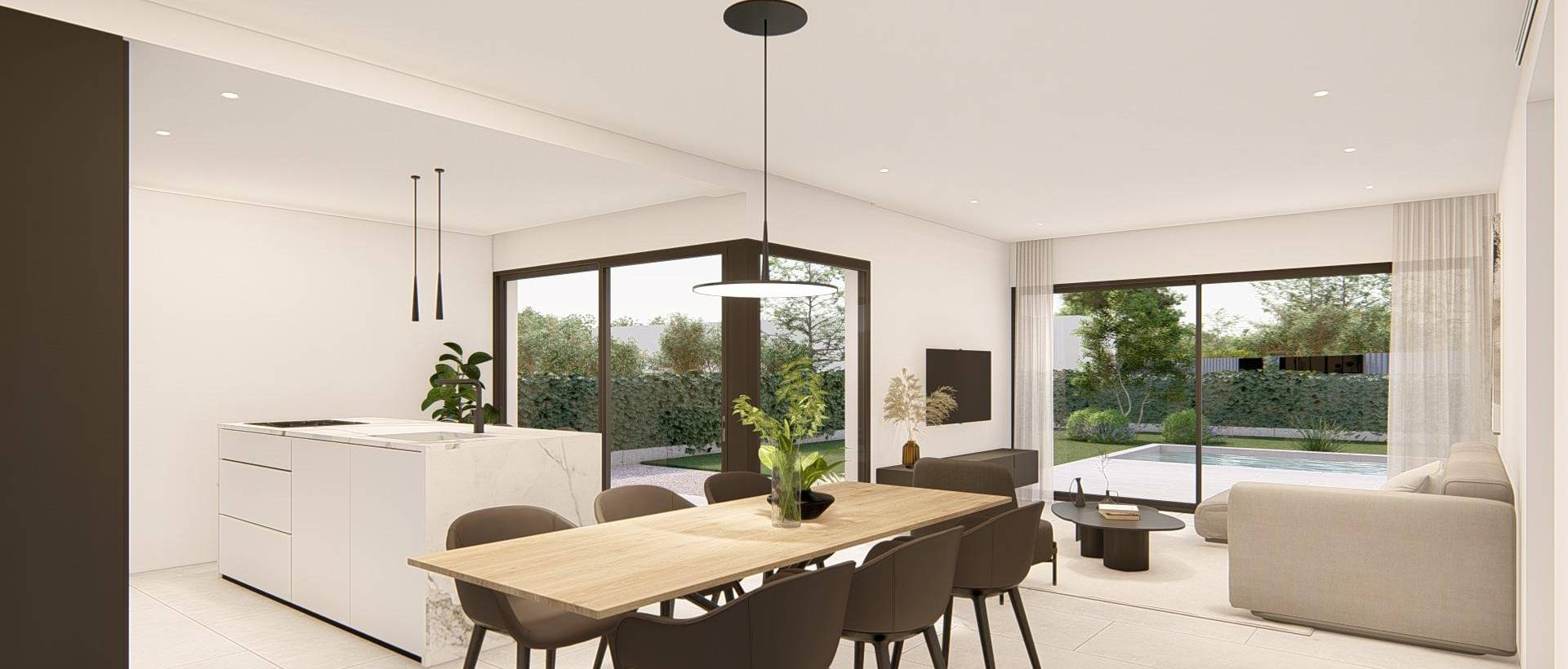 New - Villa - Molina De Segura - Urb. La Quinta