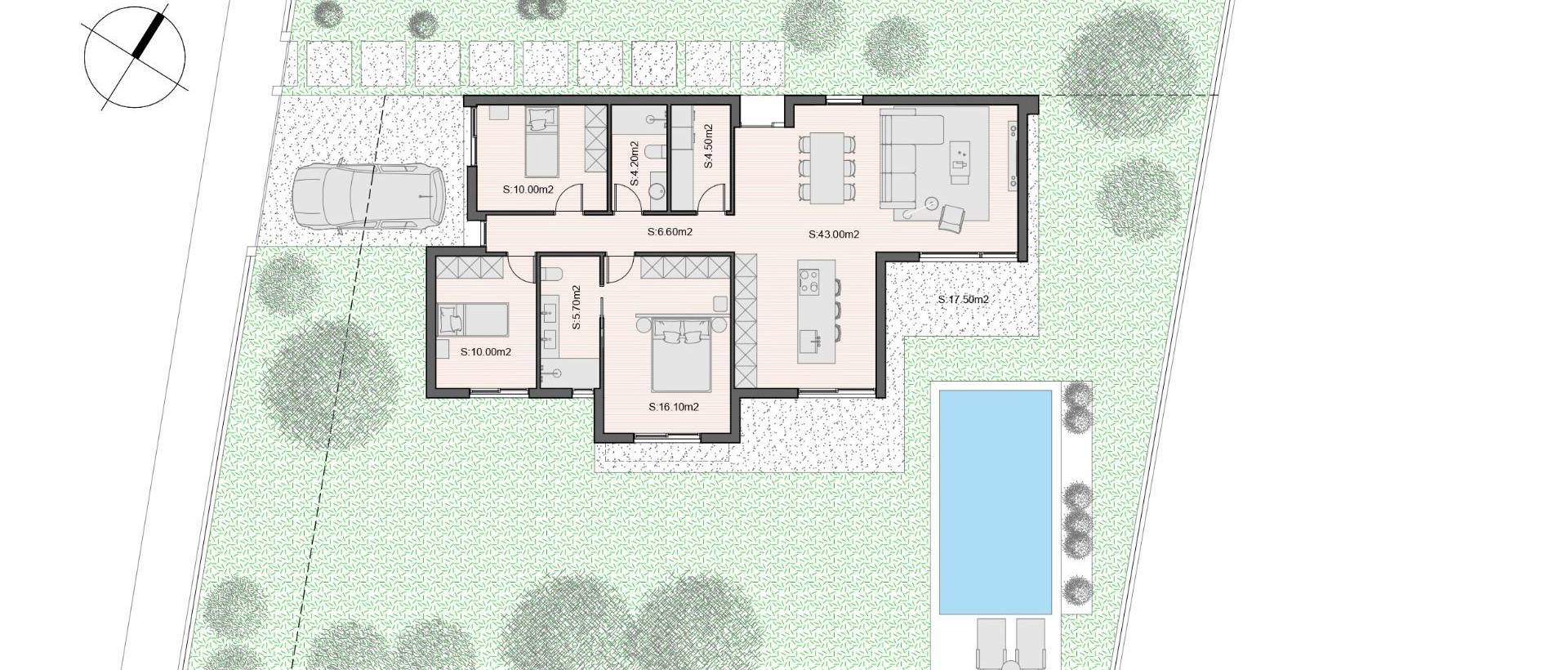 New - Villa - Molina De Segura - Urb. La Quinta