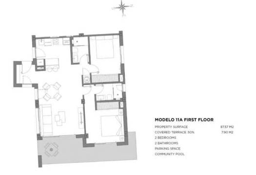 Obra Nueva - Apartmento - Los Alcázares - Parque Diana