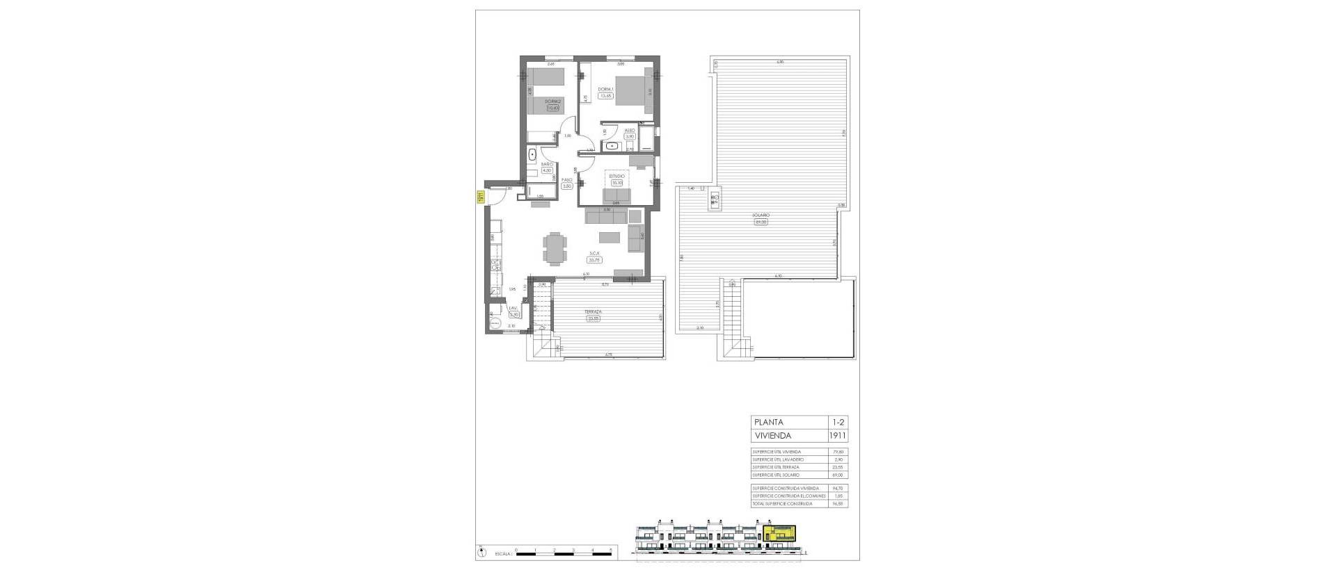 Obra Nueva - Apartmento - Algorfa - La Florida