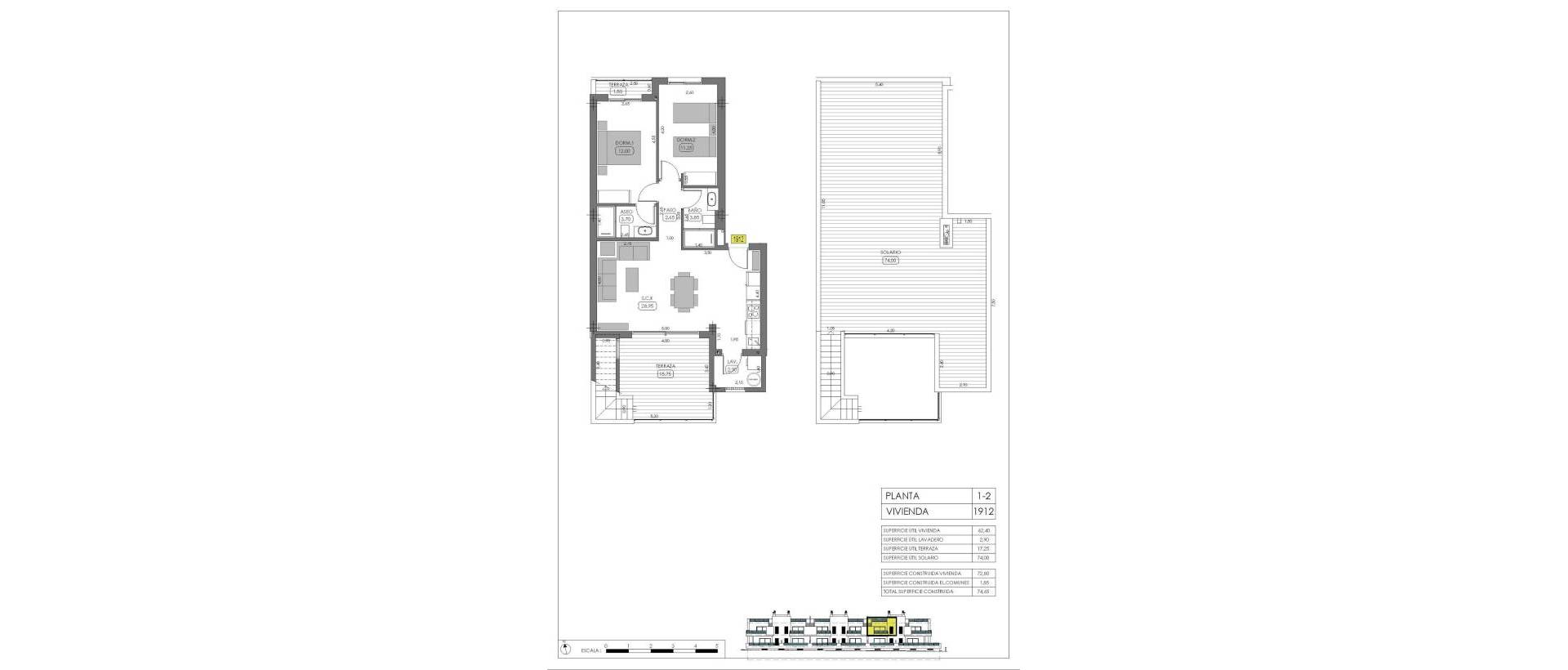 New - Apartment - Algorfa - La Florida