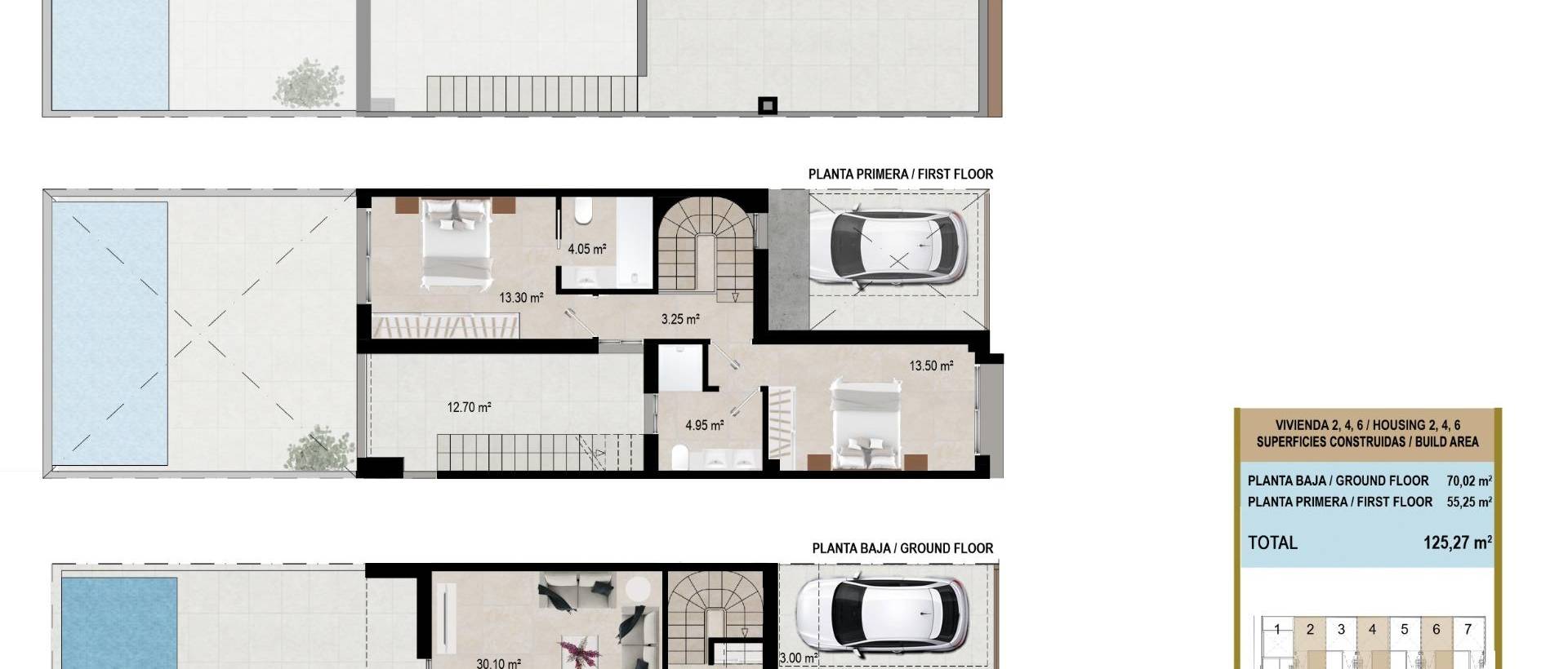 Obra Nueva - Villa / Chalet - San Javier - pueblo