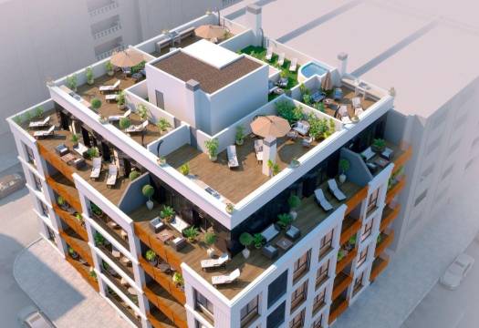 Obra Nueva - Apartmento - Torrevieja - Parque de las Naciones