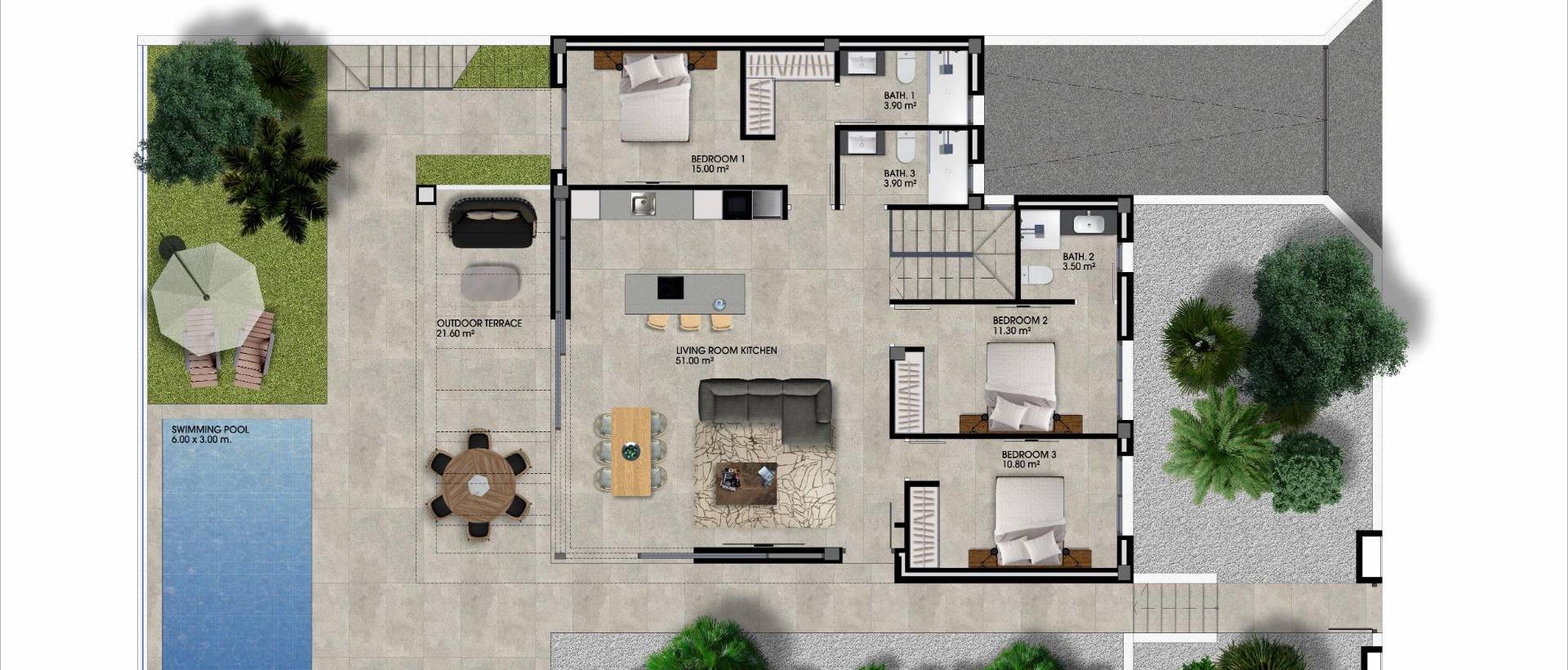 New - Villa - Los Alcázares - La Serena Golf