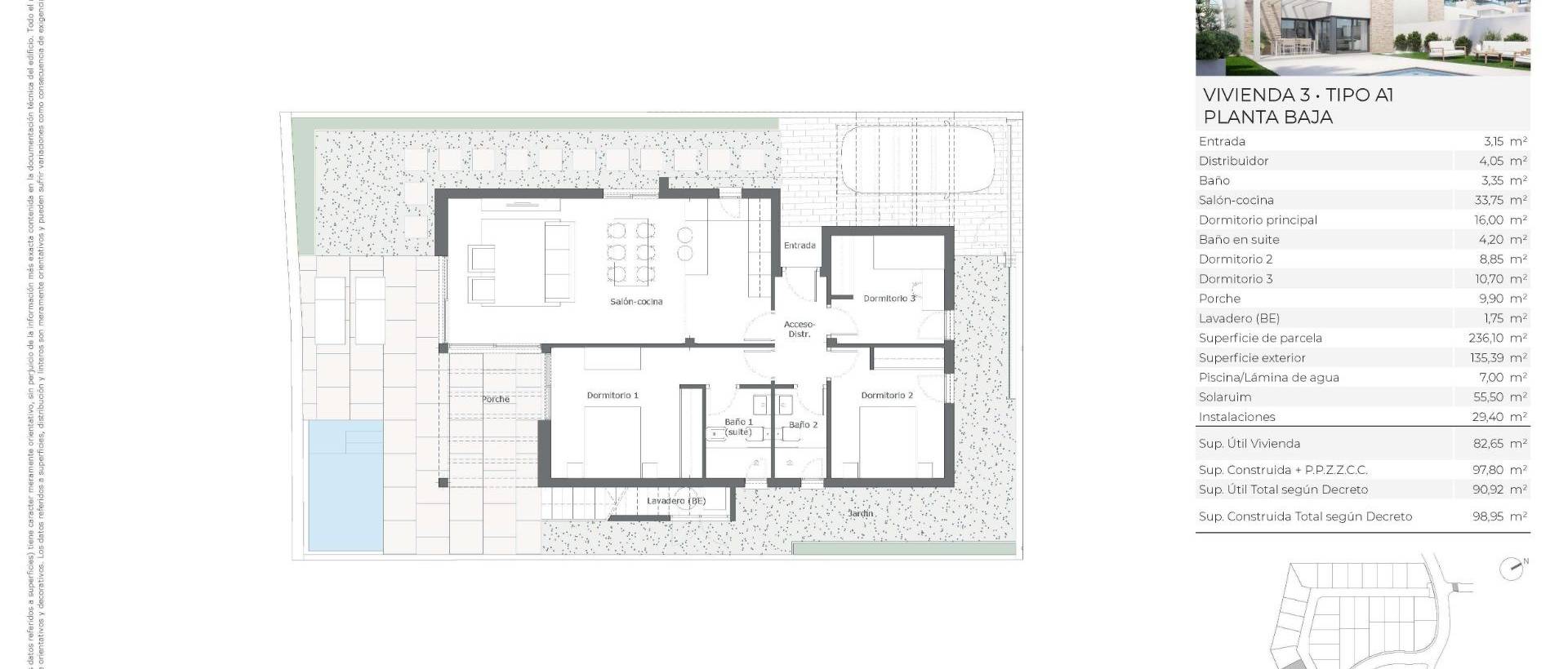 New - Villa - Vera - Valle del Este Golf