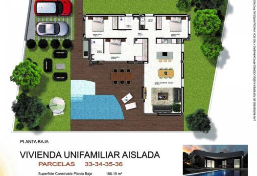 Obra Nueva - Villa / Chalet - Los Montesinos - La Herrada