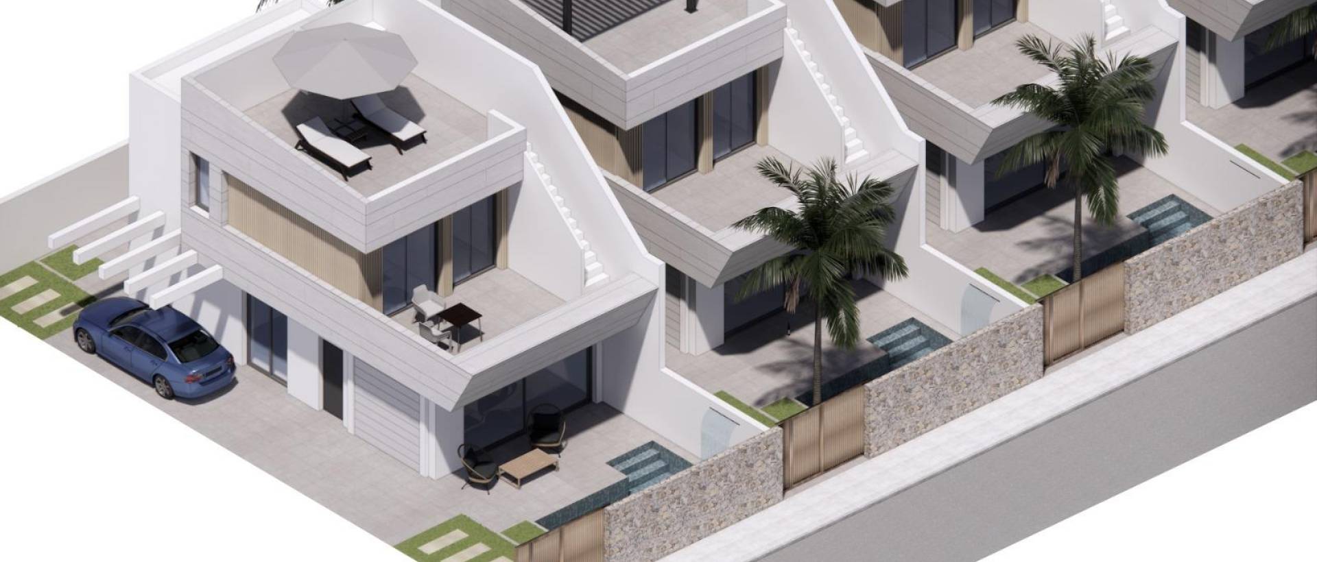 Obra Nueva - Villa / Chalet - San Javier - Parque de los leones