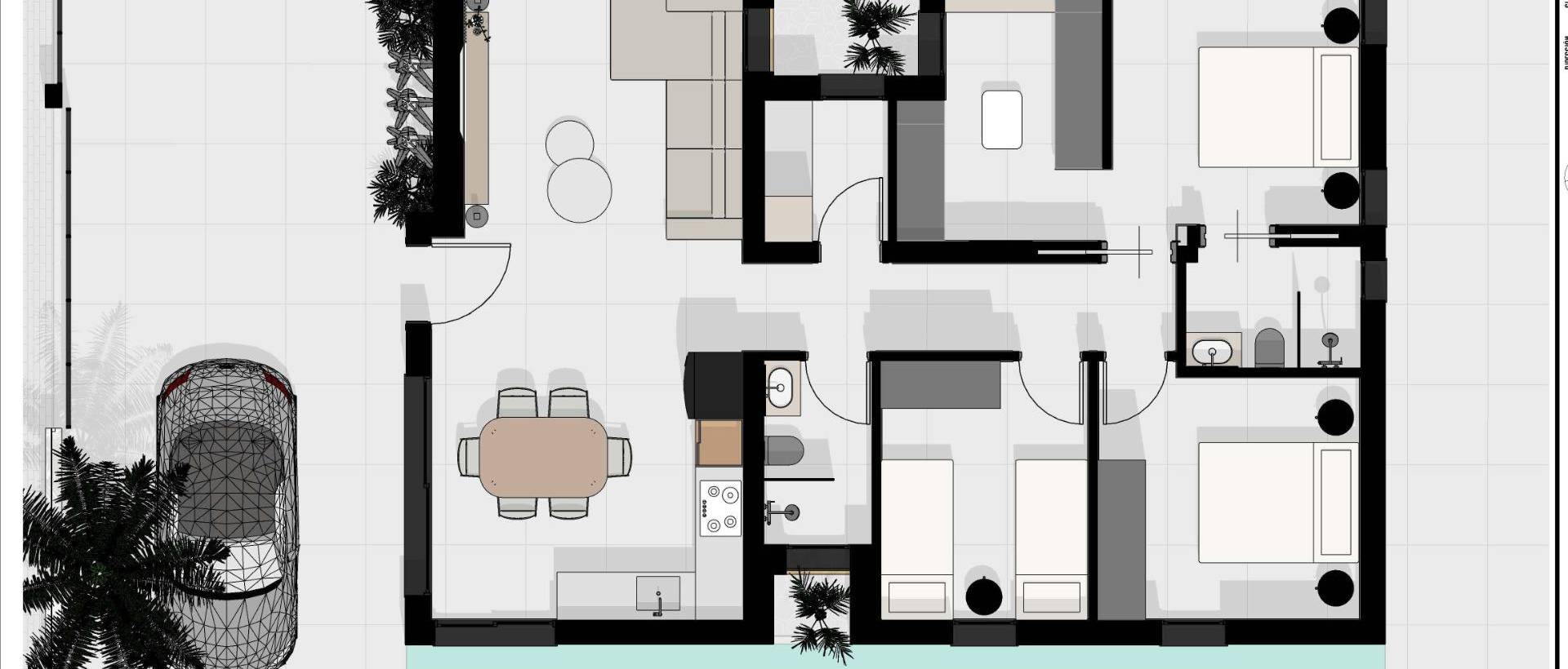 Obra Nueva - Villa / Chalet - Benijofar - Urb. Monteazul