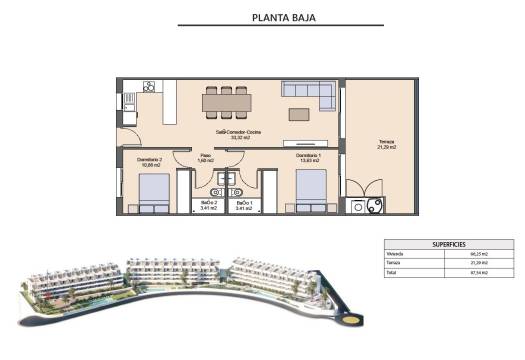 Obra Nueva - Apartmento - Finestrat - Balcón de finestrat