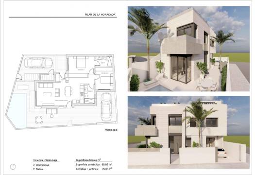 Obra Nueva - Apartmento - Pilar de la Horadada - pueblo