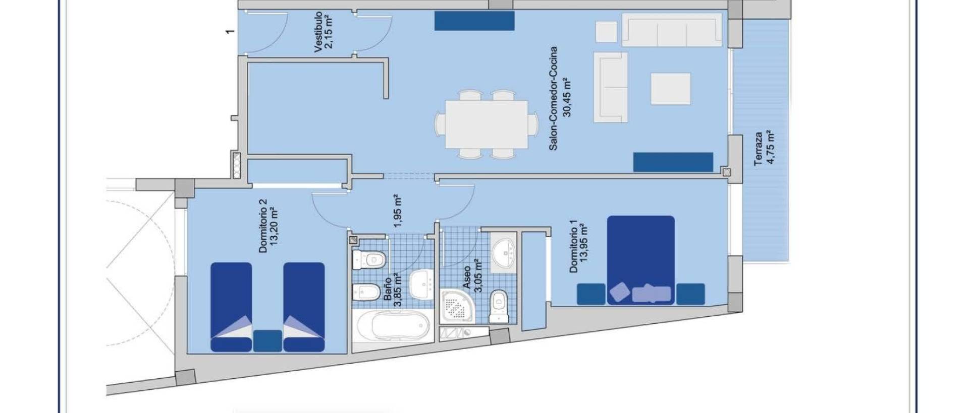 Obra Nueva - Apartmento - San Miguel de Salinas