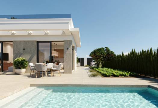 Villa / Chalet - Obra Nueva - Fuente Álamo - Hacienda Del Álamo Golf