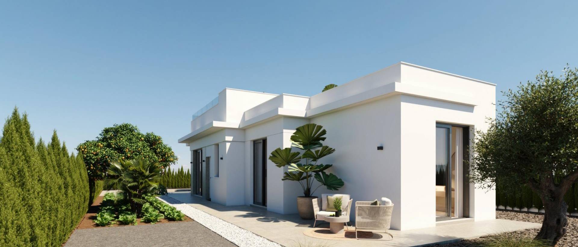 Obra Nueva - Villa / Chalet - Fuente Álamo - Hacienda Del Álamo Golf