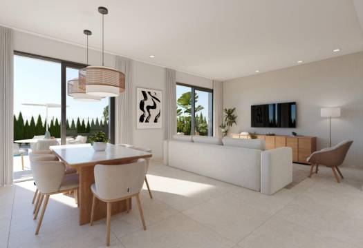 Obra Nueva - Villa / Chalet - Fuente Álamo - Hacienda Del Álamo Golf