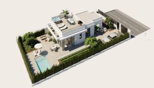 Obra Nueva - Villa / Chalet - Fuente Álamo - Hacienda Del Álamo Golf