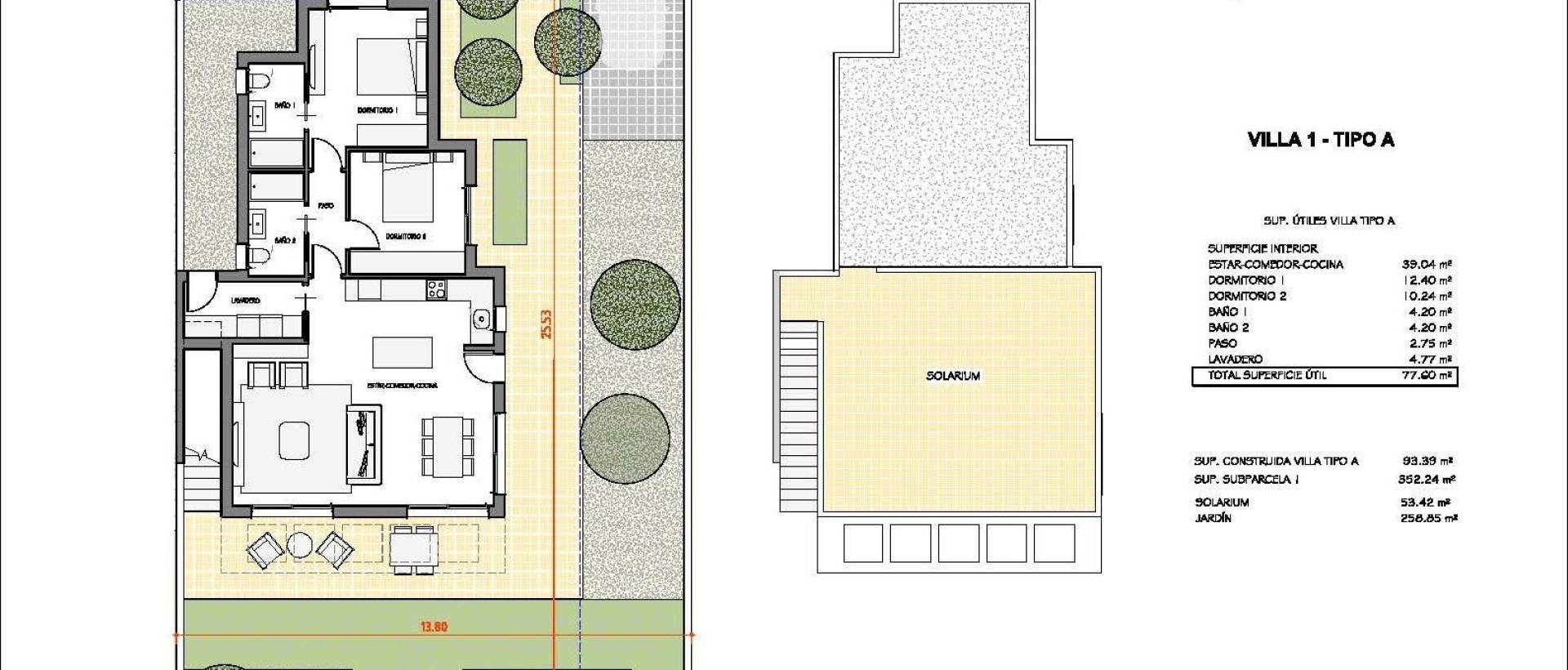 Obra Nueva - Villa / Chalet - Fuente Álamo - Hacienda Del Álamo Golf