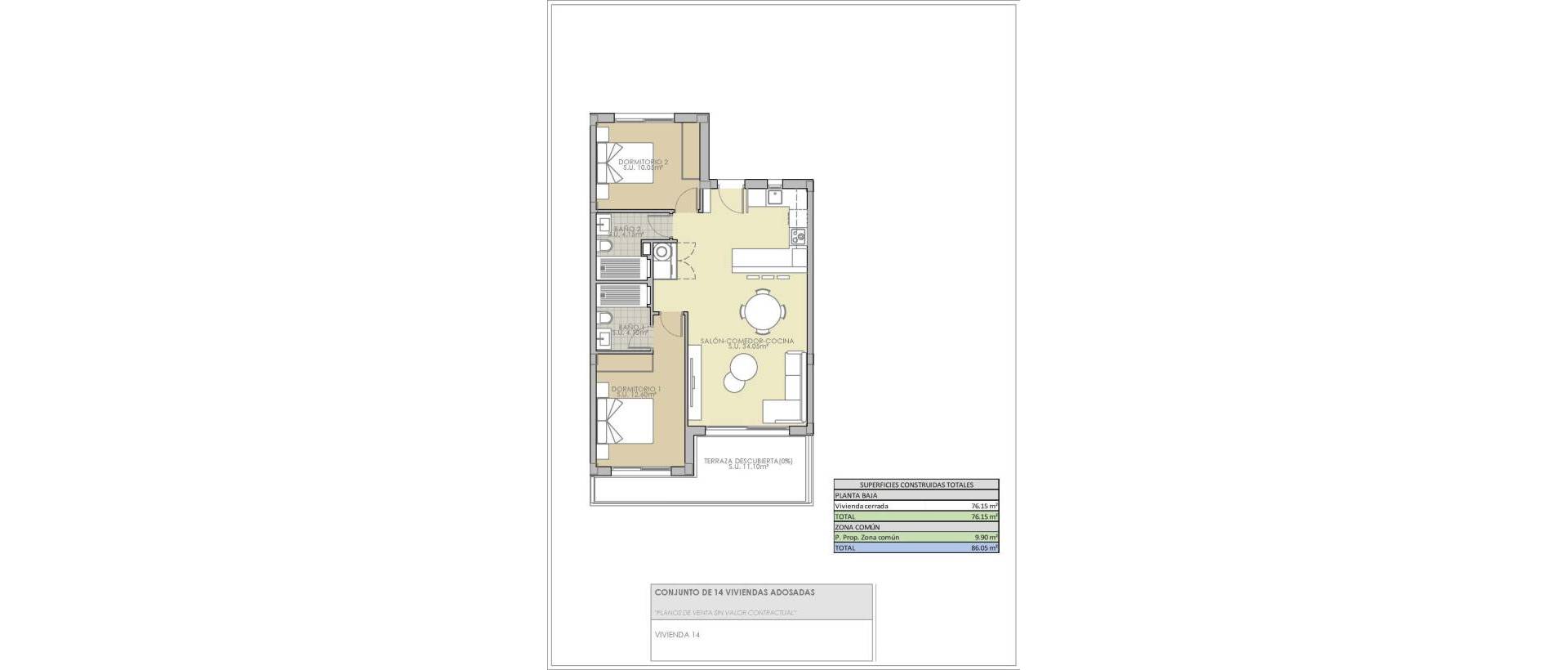 Obra Nueva - Apartmento - Rojales - Pueblo