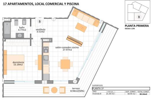 Obra Nueva - Apartmento - San Pedro del Pinatar - Lo pagan