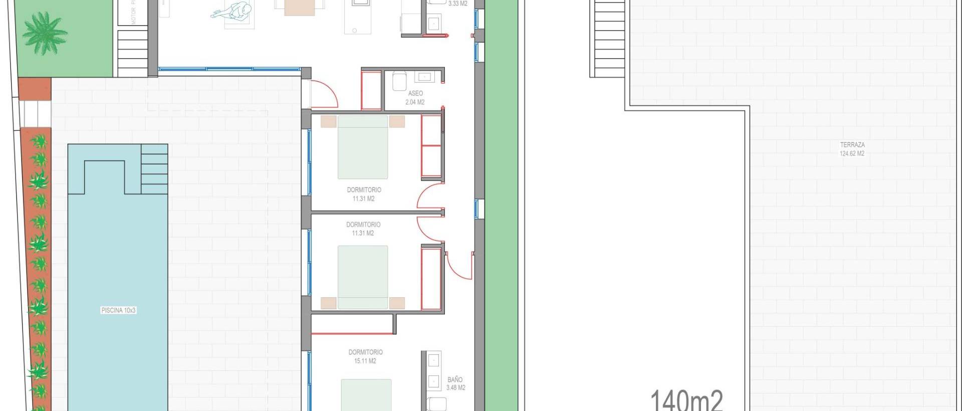 New - Villa - San Javier - Parque del doce