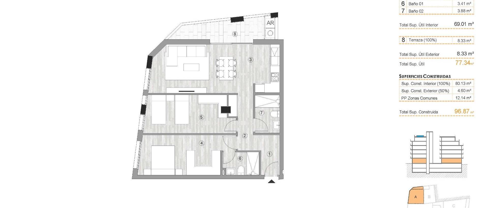 Obra Nueva - Apartmento - Torrevieja - Centro